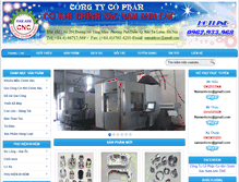 Tablet Screenshot of cokhinamanh.com